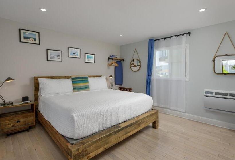 غرفة قياسية سرير كينج لذوى الإحتياجات الخاصة, Aqualina Inn Montauk