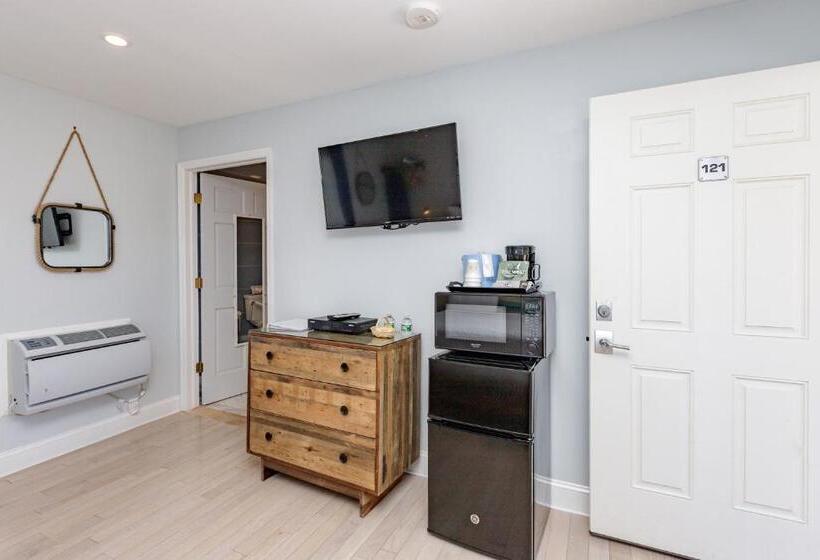 غرفة قياسية سرير كينج, Aqualina Inn Montauk