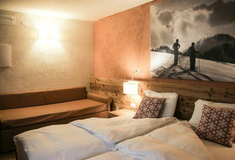 Семейный Номер Вид на Сад, Malga Millegrobbe Nordic Resort