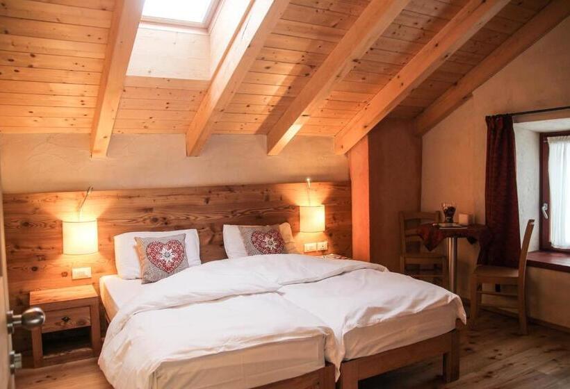 标准间带山景, Malga Millegrobbe Nordic Resort
