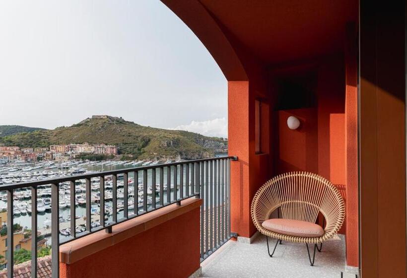 חדר סטנדרט נוף לים עם מרפסת, La Roqqa