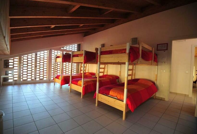 Кровать в Общей Комнате, Ostello Casa Rossa