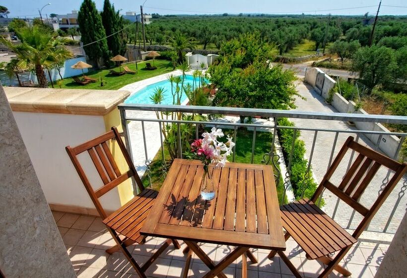 חדר סטנדרט נוף לבריכה, Aia Grande