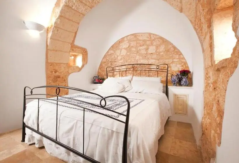 キングサイズベッドのデラックスルーム, Trulli Del Carmine