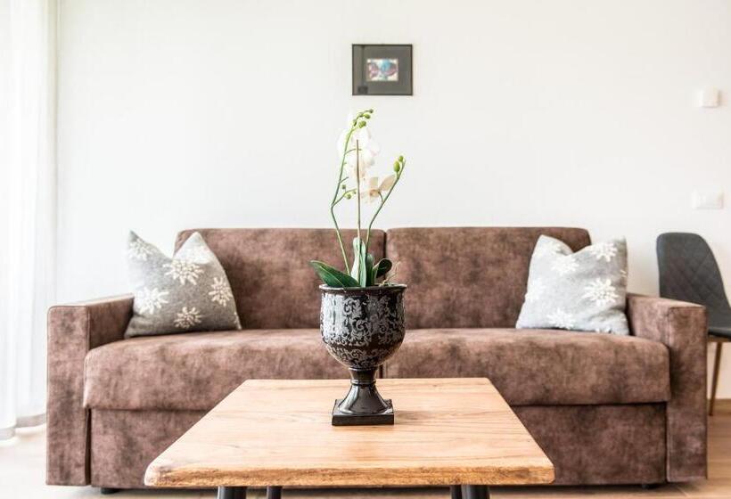 1침실 펜트하우스 아파트, Chalet Kristall   Dolomites Garden Chalet