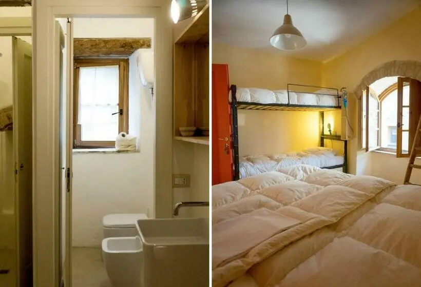 اتاق استاندارد چهار تخته, Ostello Bello Assisi Bevagna