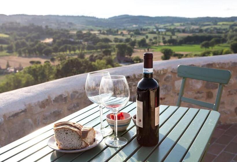 סוויטה עם טרסה, Ostello Bello Assisi Bevagna