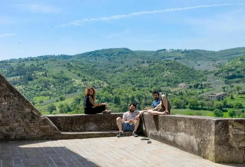 ویلای 1 خوابه با چشم‌انداز باغ, Ostello Bello Assisi Bevagna