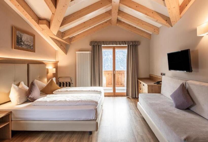 标准间带山景, Albergo Belvedere