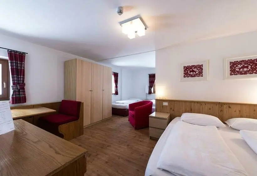 Standard Kolmen Hengen Huone, Pordoi Passo Pordoi Vegetarian