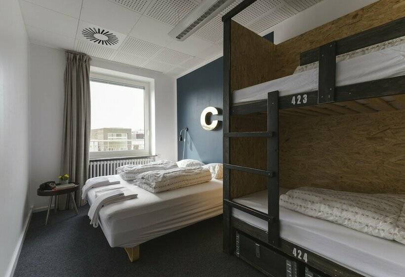 غرفة عائلية حمام مشترك, Danhostel Aarhus City