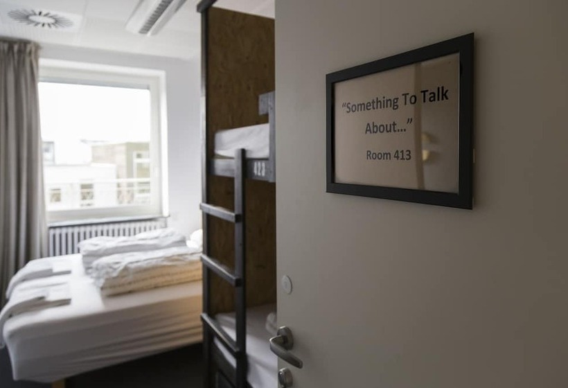 غرفة عائلية حمام مشترك, Danhostel Aarhus City