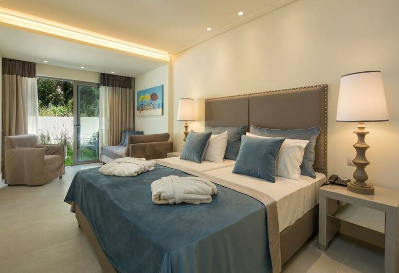 חדר דלוקס נוף לגינה, Rodostamo Hotel & Spa  Adults Friendly