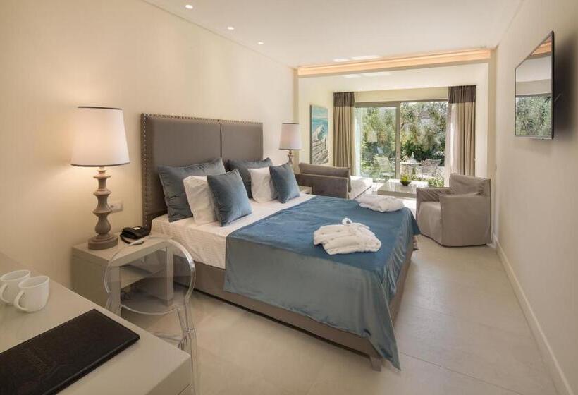 חדר דלוקס נוף לגינה, Rodostamo Hotel & Spa  Adults Friendly