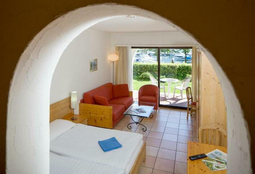 غرفة سوبيريور مزودة بشرفة, Aparthotel Al Lago