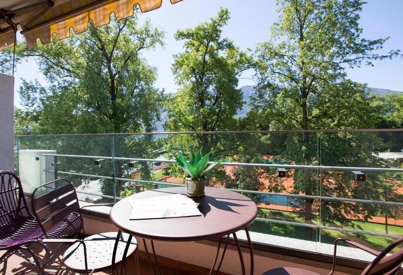 غرفة قياسية مزوَّدة بشُرفة, Aparthotel Al Lago