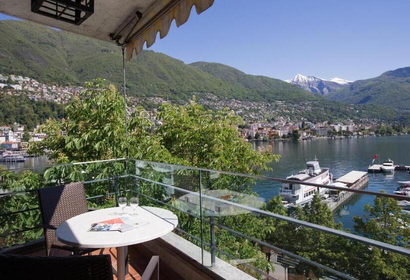 غرفة سوبيريور مزودة بشرفة, Aparthotel Al Lago