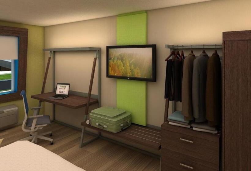 장애인을 위한 킹사이즈 침대 스탠다드 룸, Holiday Inn Express And Suites Chanute, An Ihg
