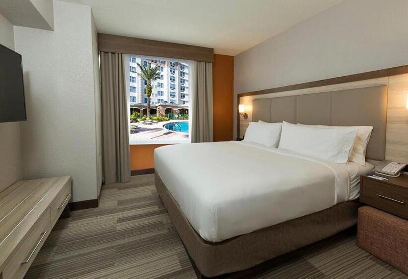 Номер Стандарт Кровать Кинг Адаптированный для Инвалидов, Holiday Inn Express & Suites S Lake Buena Vista, An Ihg