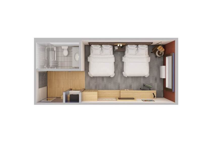 标准间, Holiday Inn Express & Suites S Lake Buena Vista, An Ihg