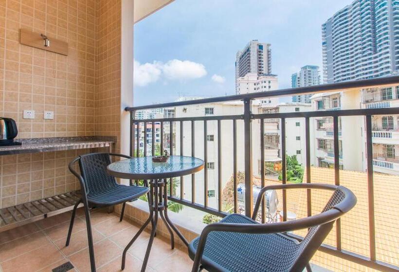 חדר סטנדרט עם מרפסת, Sanya Passion Fruit Inn