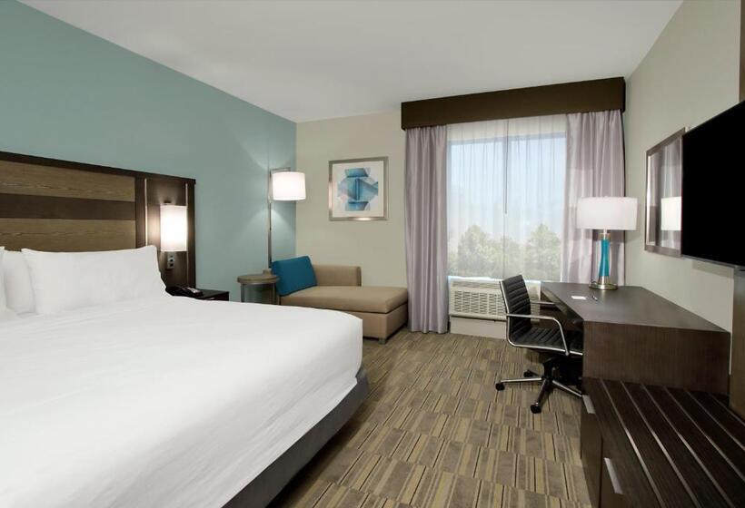 身障者適用キングサイズベッドルーム, Holiday Inn Express & Suites   Lake Charles South Casino Area, An Ihg