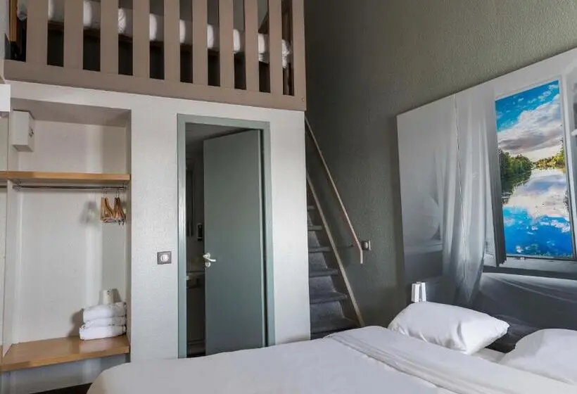 اتاق استاندارد چهار تخته, B&b Hotel Orléans Ouest La Chapelle Saint Mesmin