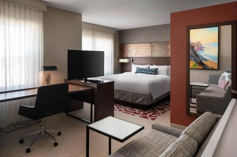 キングサイドベッドのスタンダードワンルーム, Residence Inn By Marriott Santa Barbara Goleta