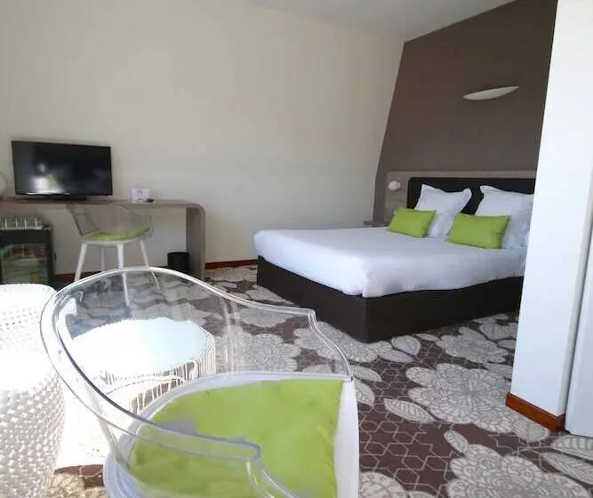 Deluxe-huone, Restaurant Vaillant Proche Europapark Rulantica