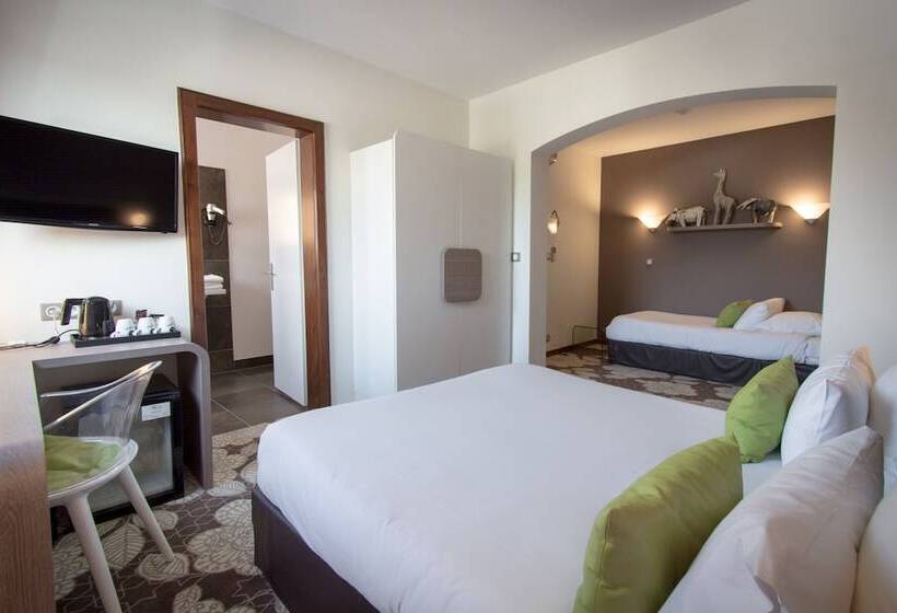 Трехместный Номер Deluxe, Restaurant Vaillant Proche Europapark Rulantica