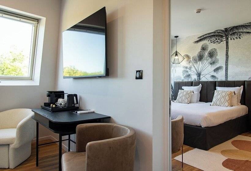 Четырехместный Номер Deluxe, Restaurant Vaillant Proche Europapark Rulantica