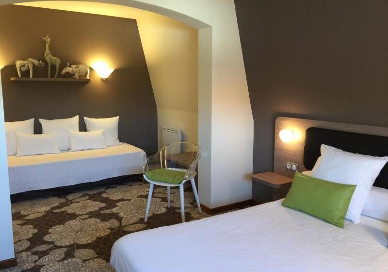 Трехместный Номер Deluxe, Restaurant Vaillant Proche Europapark Rulantica