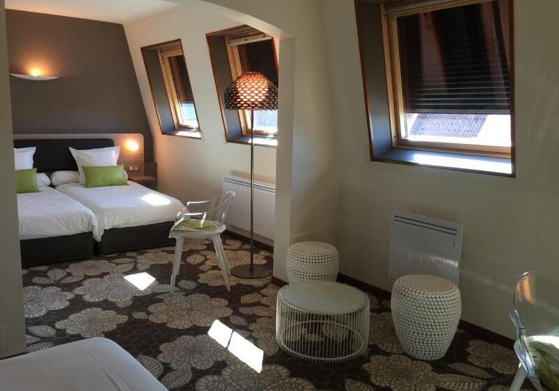 Трехместный Номер Deluxe, Restaurant Vaillant Proche Europapark Rulantica