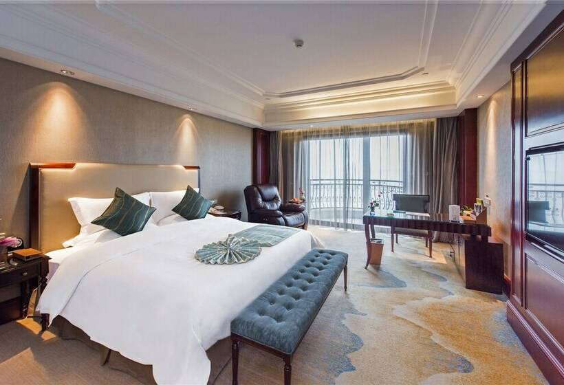 标准间带江景, Qianjiang Junting Hotel, Haining