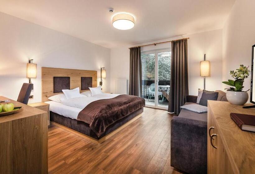 غرفة أساسية مزودة بشُرفة, Alpwellhotel Burggräfler