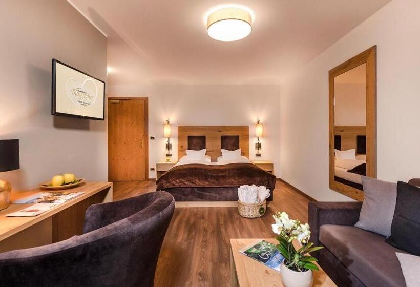 Номер Стандарт с Балконом, Alpwellhotel Burggräfler