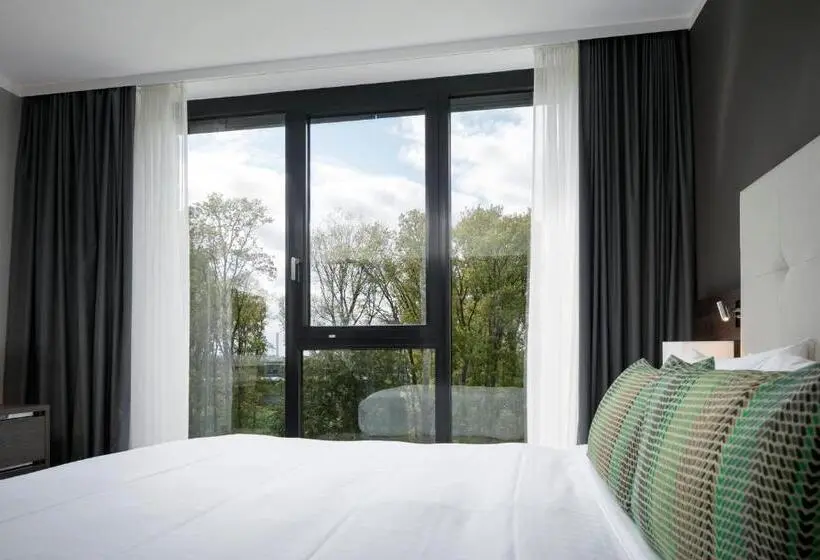 キングサイズベッドのスタンダードルーム, Courtyard By Marriott Wolfsburg