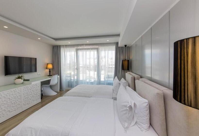 غرفة قياسية إطلالة جانبية علي البحر, Demi