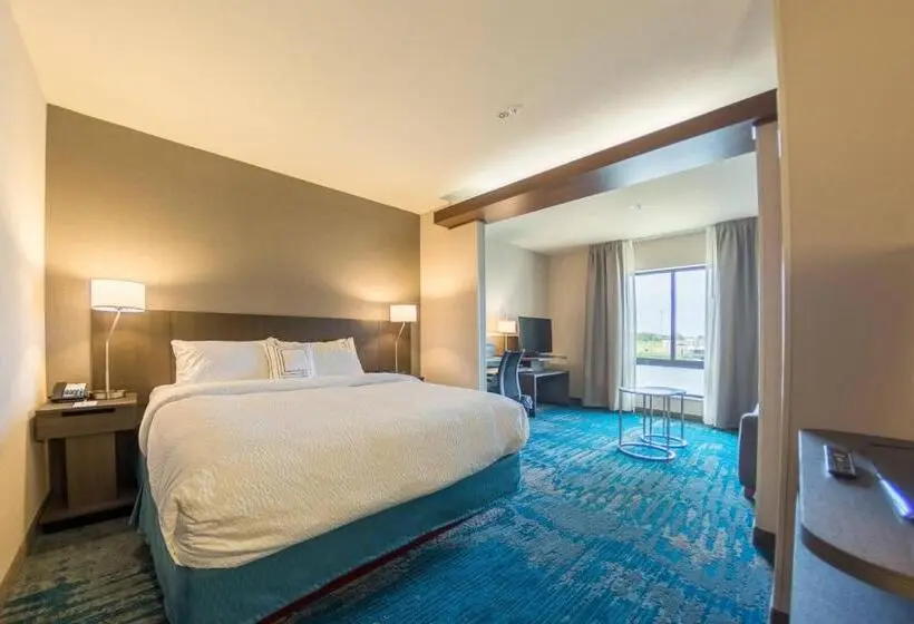 キングサイズベッドのスイートルーム, Fairfield Inn & Suites By Marriott Des Moines Altoona