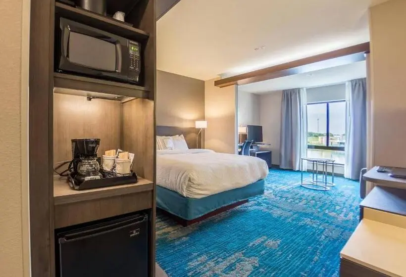 キングサイズベッドのスイートルーム, Fairfield Inn & Suites By Marriott Des Moines Altoona