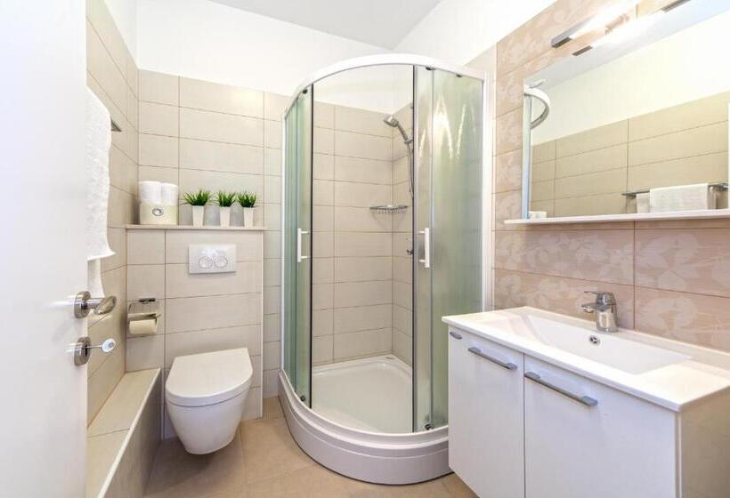 침실 1개 가든 전망 아파트, Luxury Apartments Klara