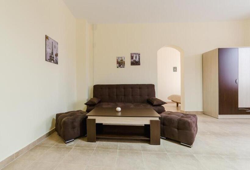 침실 1개 테라스 아파트, семеен хотел пауталия