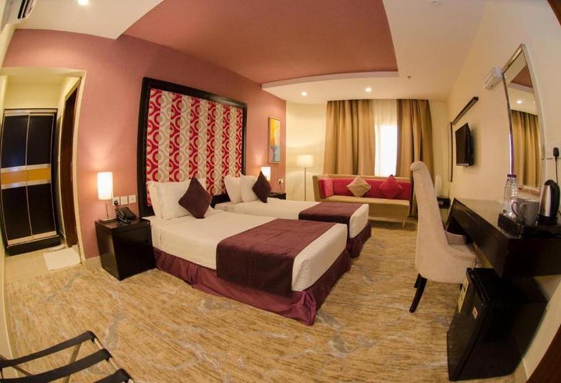 غرفة ديلوكس سرير كينج, Swiss Spirit Hotel & Suites Taif