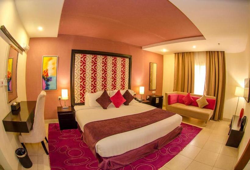 غرفة ديلوكس سرير كينج, Swiss Spirit Hotel & Suites Taif