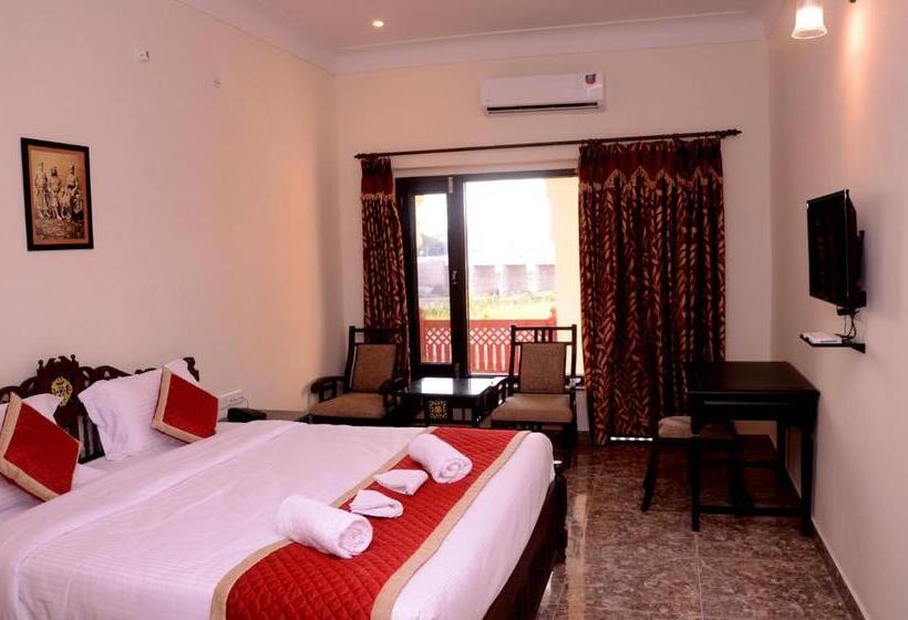 غرفة قياسية مطلة على الجبل, Moti Mahal A Heritage Haveli