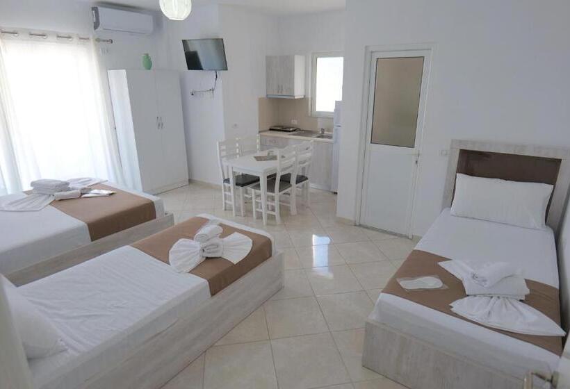 バルコニー付スタンダード4ベッドルーム, Shark