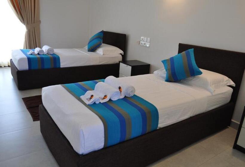 חדר דלוקס נוף לים, Amanda Beach Resort