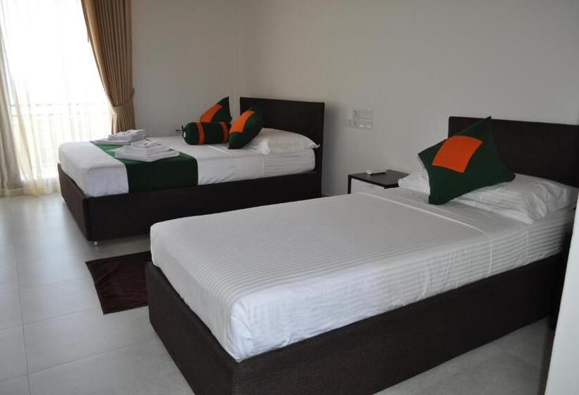 חדר דלוקס לשלושה עם נו לים, Amanda Beach Resort