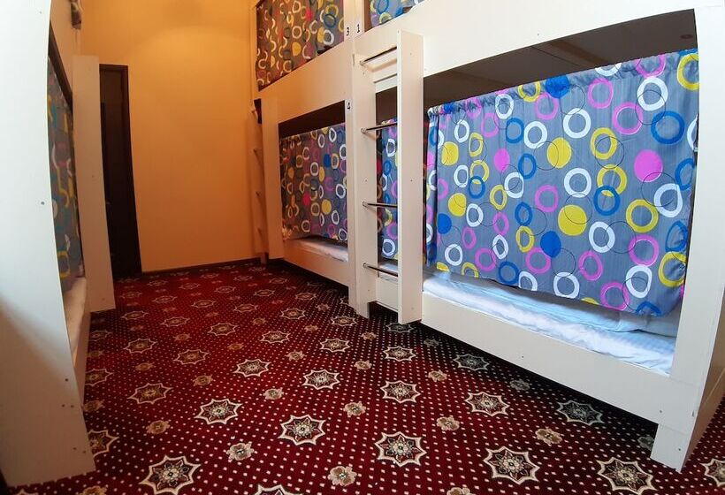 تختخواب در اتاق مشترک, City Hostel Dushanbe