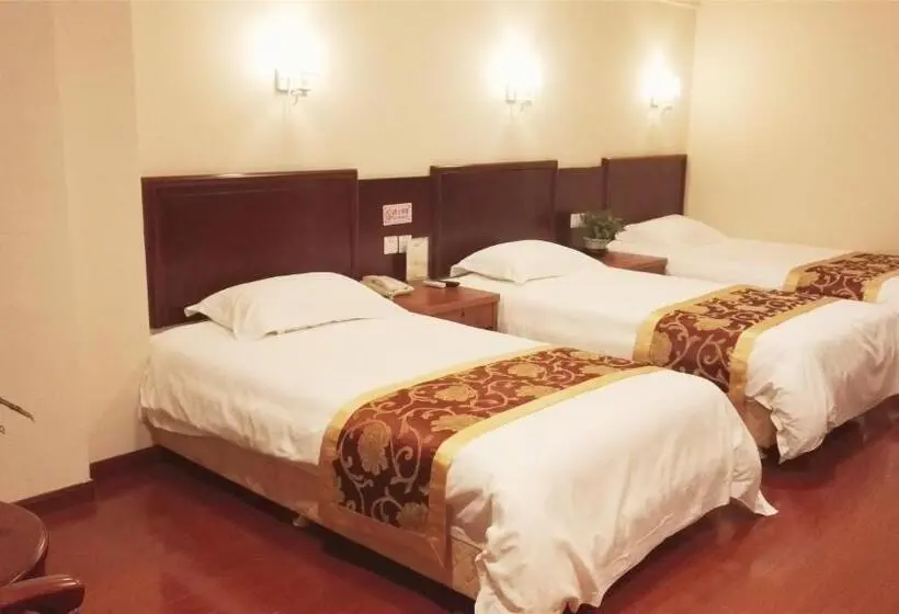 ファミリールーム, Greentree Inn Shandong Zaozhuang Shanting Jinkeguoji Yijiaren Business